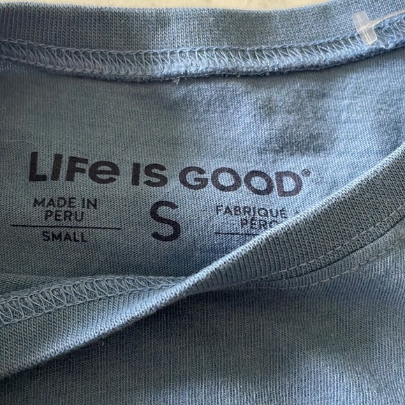 Men’s Life is Good Thanksgiving T-shirt Football 🏈 Turkey 🦃 Nap 💤 small - Picture 2 of 3